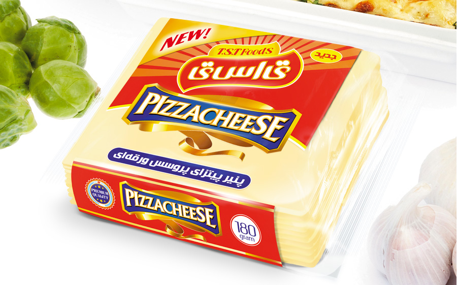 T.S.T Processed Pizza Cheese-Sliced